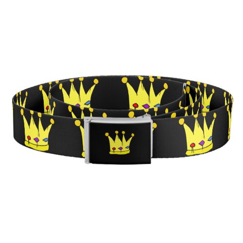 King and Queen Crown Belt
