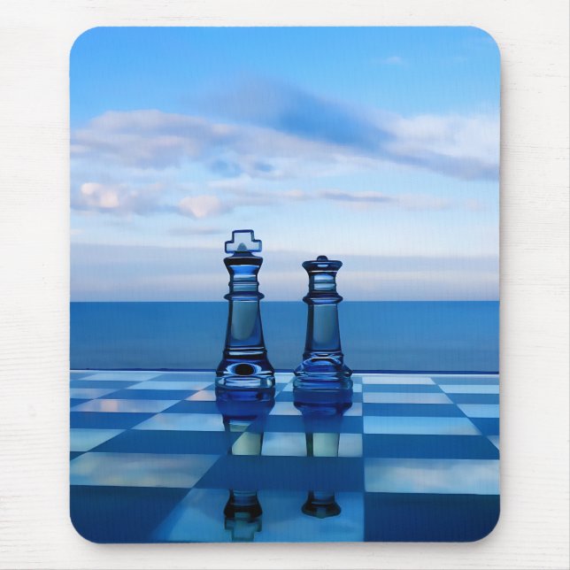 King and Queen of glass. Mouse Pad (Front)