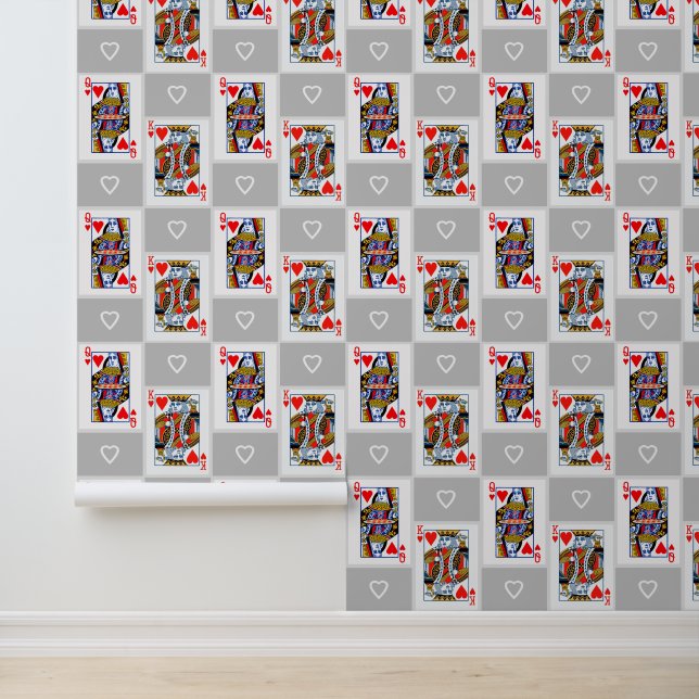 King and Queen of Hearts Wallpaper Wallpaper (Application)