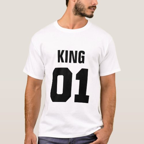 King and Queen  T_Shirt