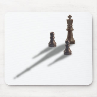 King and two Pawns Mouse Pad