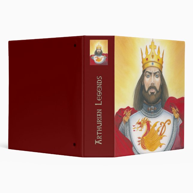 King Arthur 3 Ring Binder (Background)