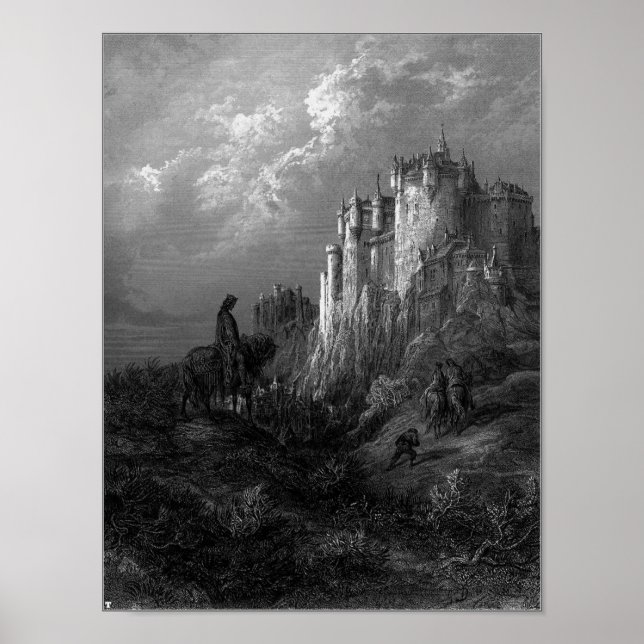 King Arthur and Camelot by Gustave Doré’ 1868 Poster (Front)