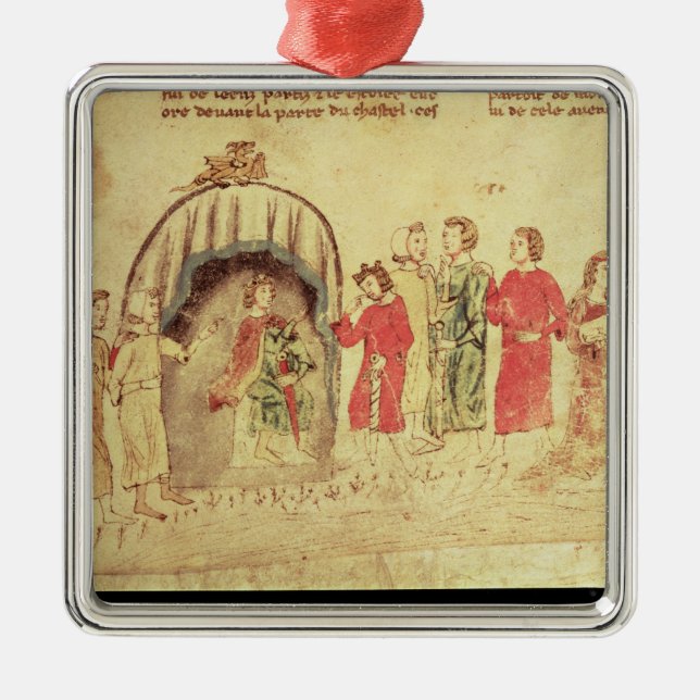 King Arthur and his Court, from the Roman Metal Ornament (Front)