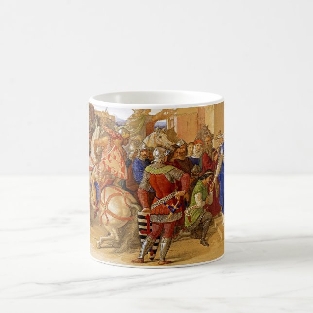 King Arthur and Knights of the Round Table Coffee Mug (Center)