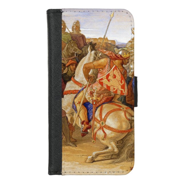King Arthur and Knights of the Round Table iPhone Wallet Case (Front)