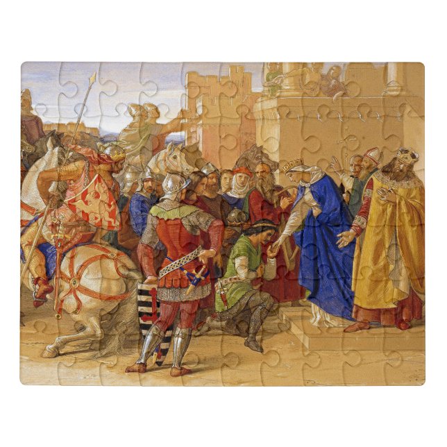 King Arthur and Knights of the Round Table Jigsaw Puzzle (Puzzle Horizontal)
