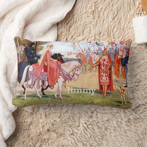 King Arthur Boys Room  Lumbar Pillow