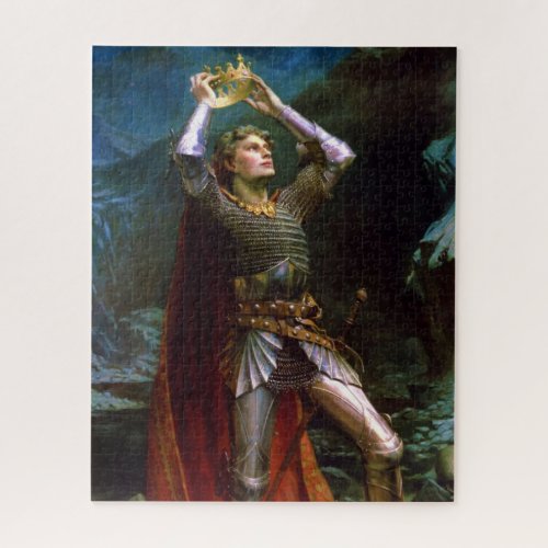 King Arthur by Charles Ernest Butler Jigsaw Puzzle