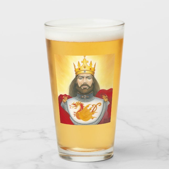 King Arthur Glass (Front Filled)