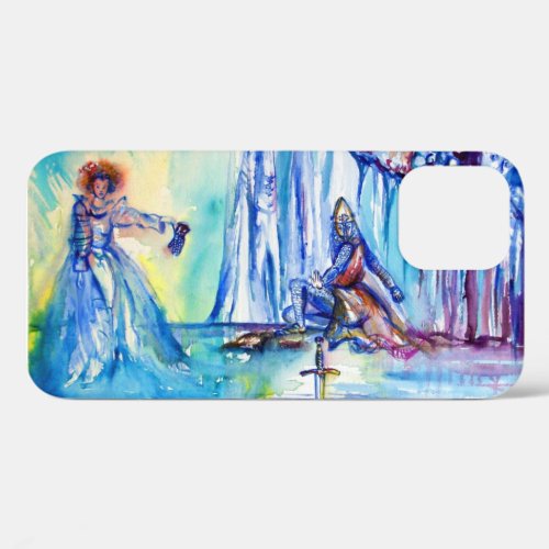 KING ARTHUR LADY OF THE LAKE AND EXCALIBUR iPhone 12 CASE