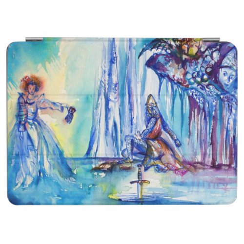 KING ARTHUR LADY OF THE LAKE AND EXCALIBUR iPad AIR COVER