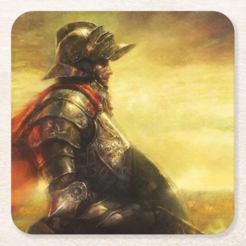 King Arthur paper coaster