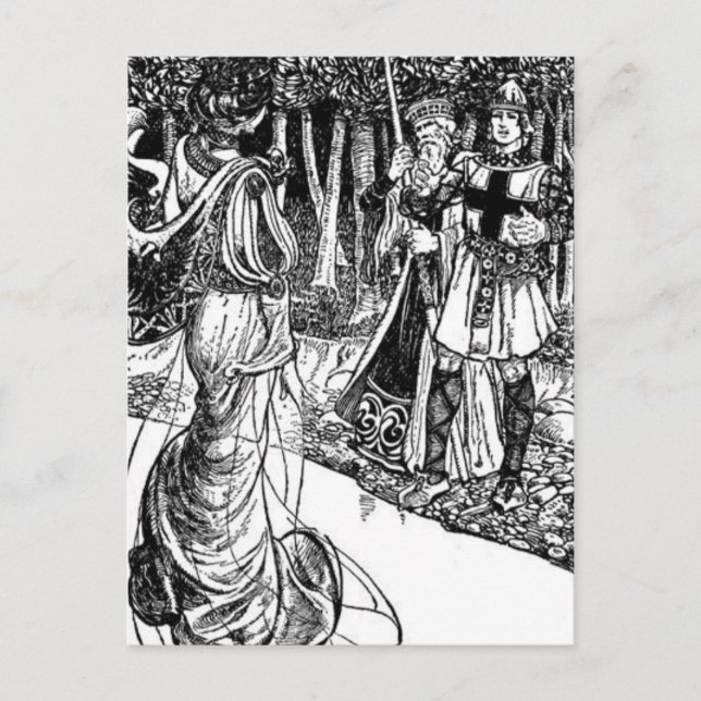 King Arthur Postcard (Front)