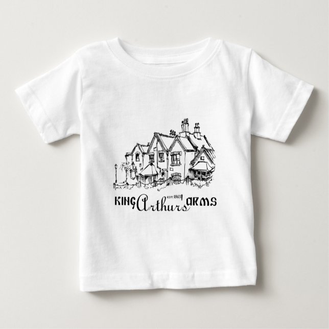 King Arthur's Arms Baby T-Shirt (Front)