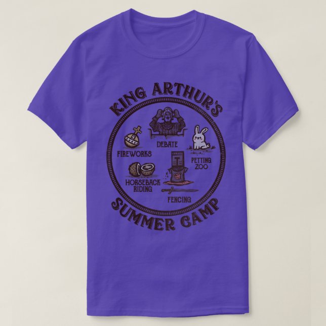 King Arthurs Summer Camp T-Shirt (Design Front)