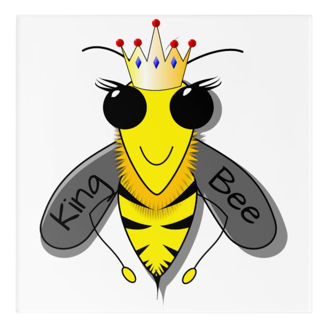 King Bee Acrylic Print (Front)