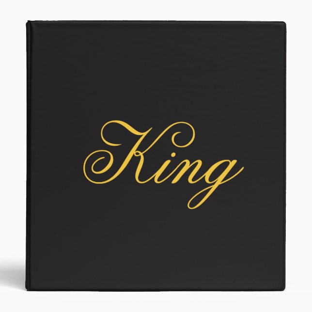 King Binder (Front)