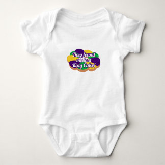 King Cake Baby Bodysuit