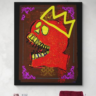 King Calavera Skull pGeek NFT Art