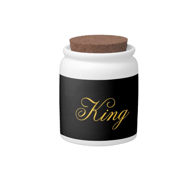 King Candy Jar (Front)