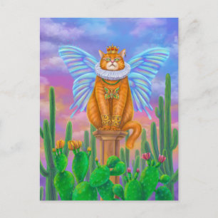 King cat Poster Postcard