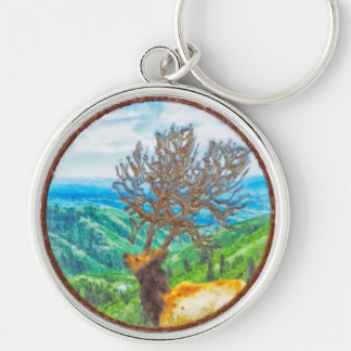 King Cervus Keychain