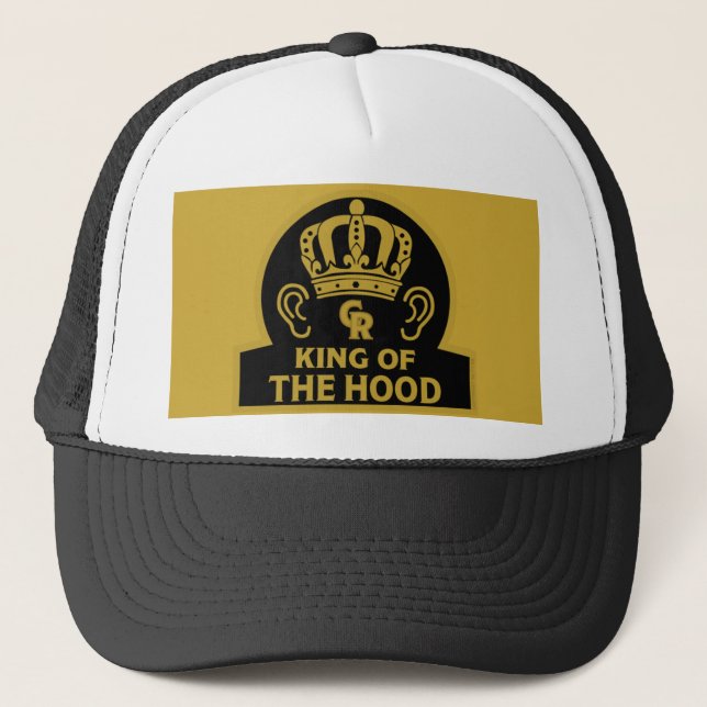 King Charles British Royal Coronation Trucker Hat (Front)