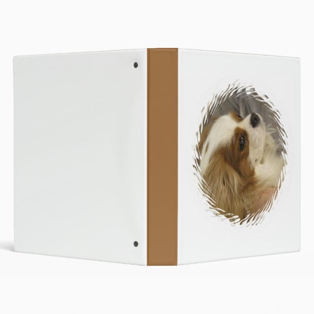 King Charles Cavalier Cocker Spaniel Binder (Background)