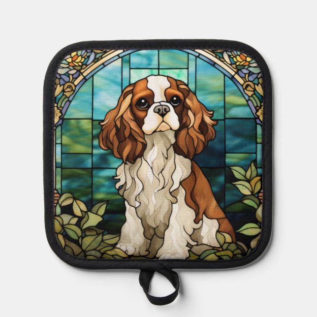 King Charles Cavalier Spaniel Pot Holders (Front)