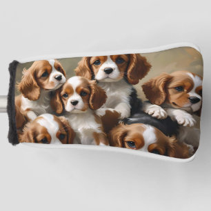 King Charles Cavalier Spaniel Puppies Are So Cute, Golf Head Cover