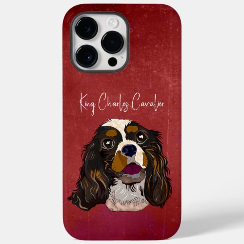 King Charles Cavalier Ugly Face Case_Mate iPhone 14 Pro Max Case