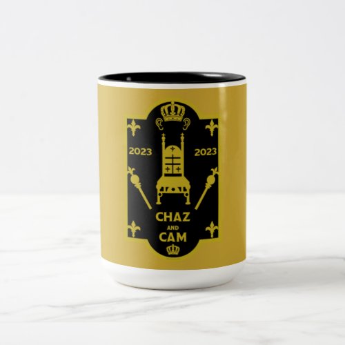 King Charles English Royal Coronation 2023      Two_Tone Coffee Mug