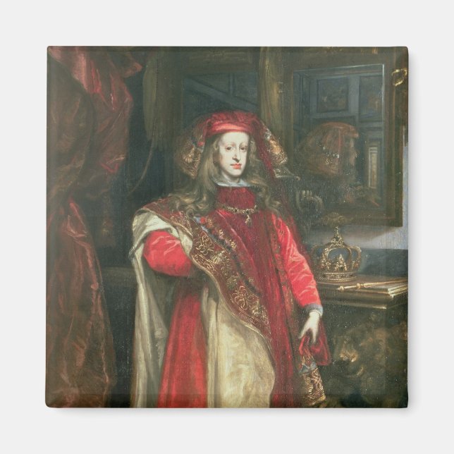 King Charles II of Spain Magnet (Front)
