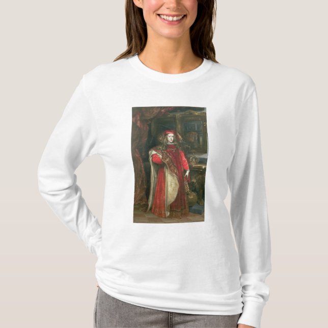 King Charles II of Spain T-Shirt (Front)