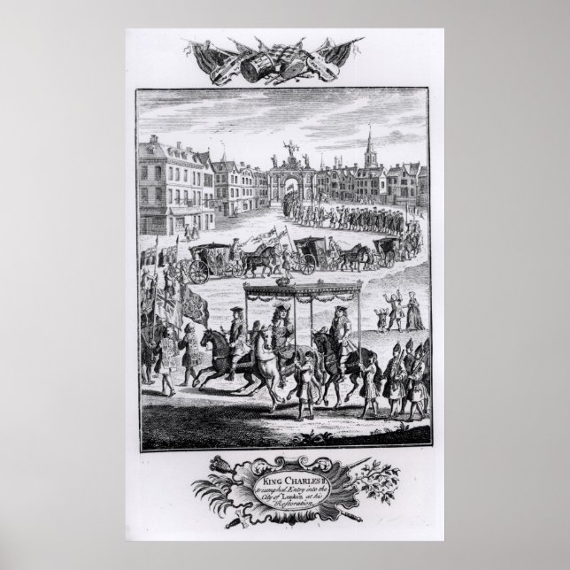 King Charles II Poster (Front)