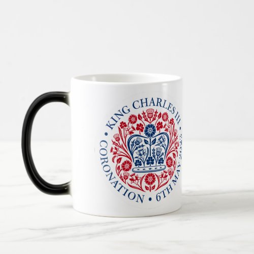 King Charles III 3rd Official Logo Mug Magic Mug