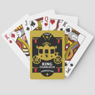 King Charles III British Coronation 2023 Poker Cards