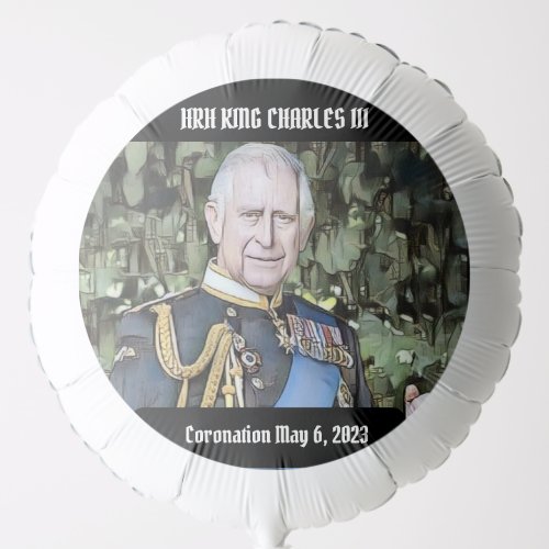 King Charles III Coronation Balloon