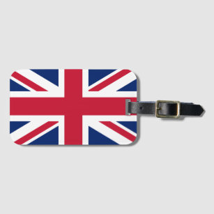 King Charles III Coronation, British Flag  Luggage Tag