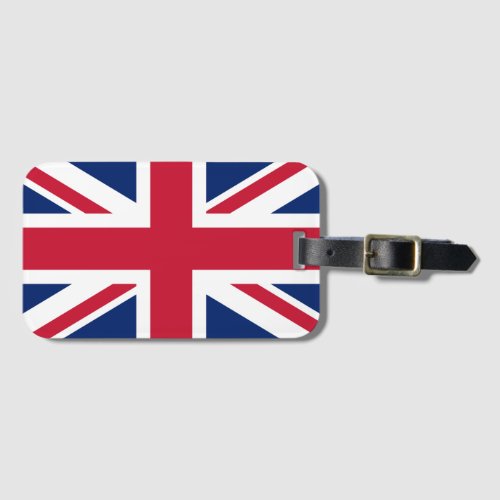 King Charles III Coronation British Flag  Luggage Tag