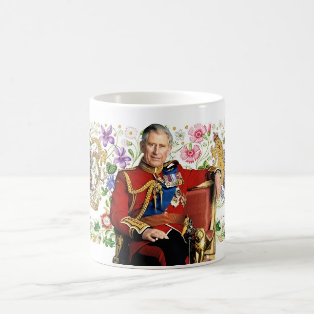 King Charles III Coronation Coffee Mug (Center)