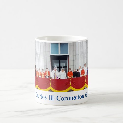 King Charles III Coronation commemorative mug