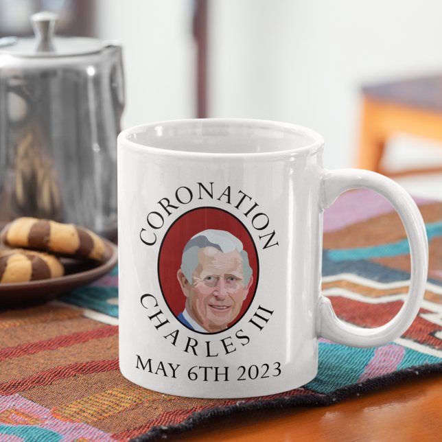 King Charles III Coronation Commemorative Mug (Creator Uploaded)