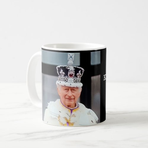 King Charles III Coronation commemorative mug