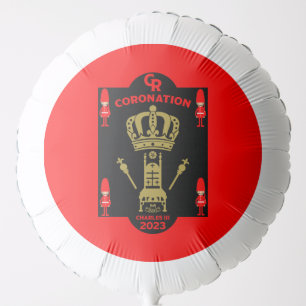 King Charles III Coronation Commemorative Souvenir Balloon