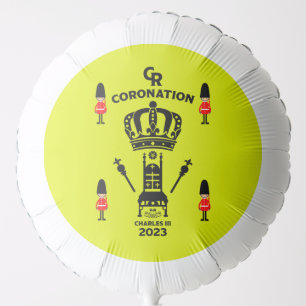 King Charles III Coronation Commemorative Souvenir Balloon
