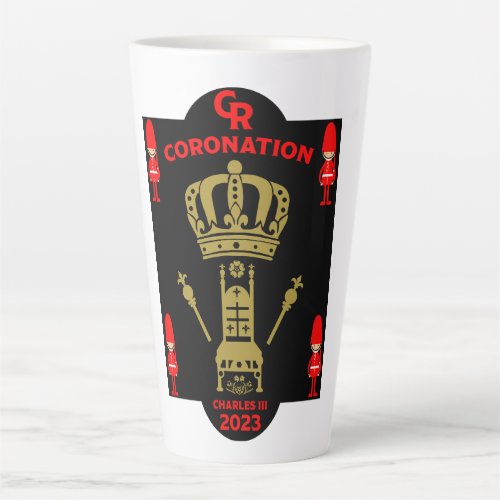King Charles III Coronation Commemorative Souvenir Latte Mug