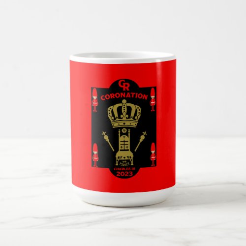 King Charles III Coronation Commemorative Souvenir Magic Mug