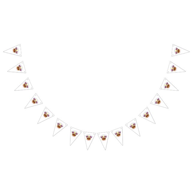 King Charles III Coronation Crown and Flags (All)